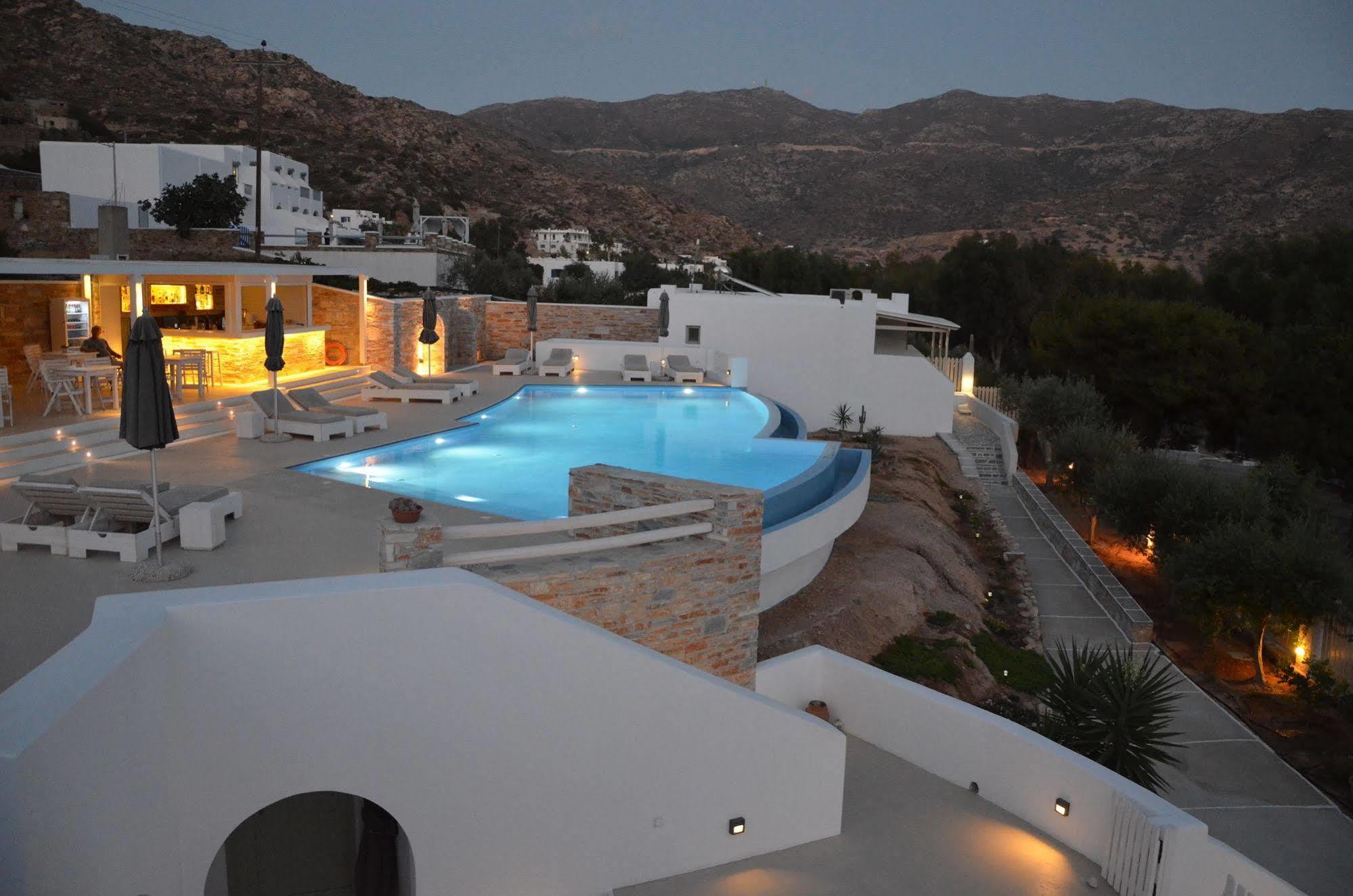 Galaxy Hotel Mylopotas Dış mekan fotoğraf