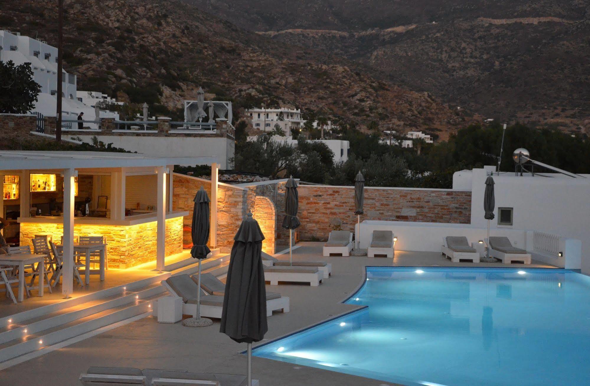 Galaxy Hotel Mylopotas Dış mekan fotoğraf