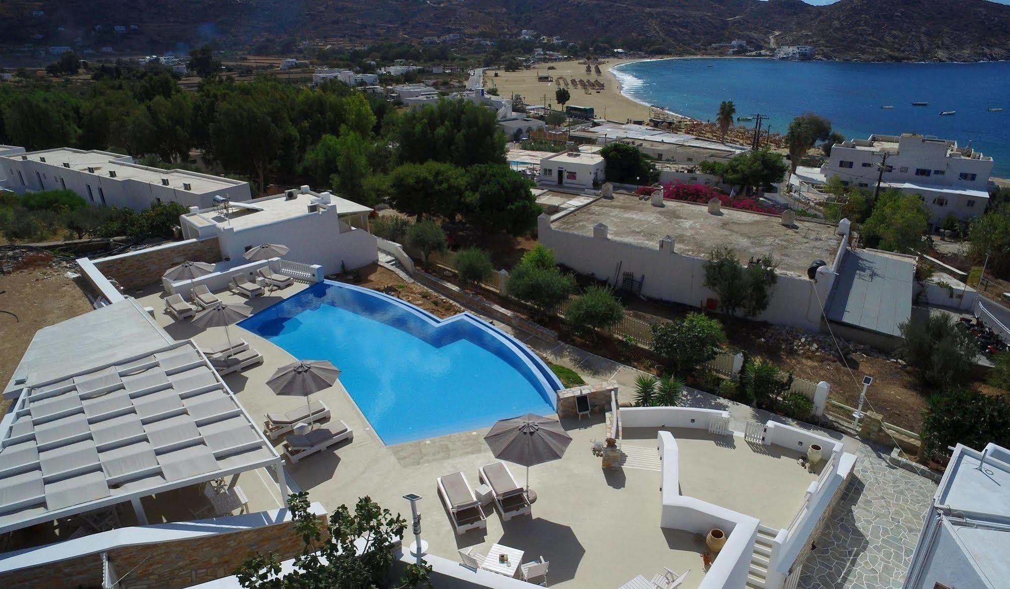 Galaxy Hotel Mylopotas Dış mekan fotoğraf